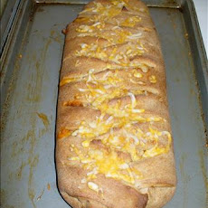 Good Enough for Company Cheeseburger Pizza Loaf