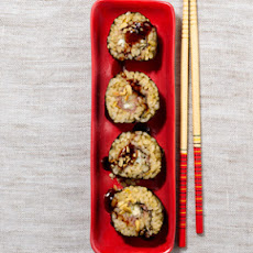 Prosciutto, Pear, and Blue Cheese Sushi