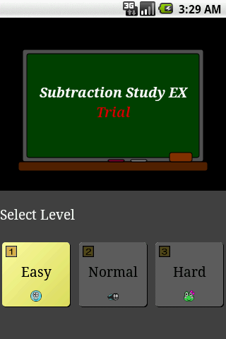 Subtraction Study EX Trial