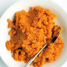 Mashed Carrots with Honey and Chili Powder
