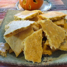 Lemon Ginger Sunflower Seed Buttery Brittle