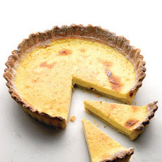 Classic Egg Custard Pie with Lots of Nutmeg