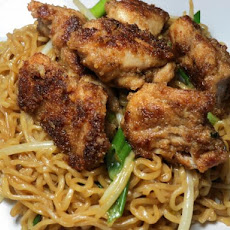 Chicken and Ramen Noodles