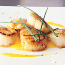 Saffron Scallops