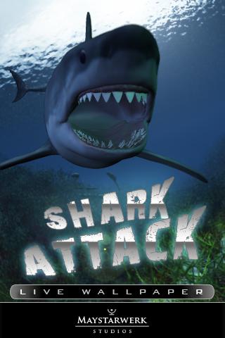 shark attack live wallpaper