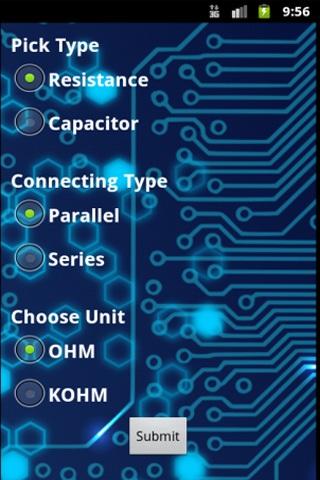 Resistance Capactor Calculator