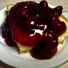 Easy Cherry Cheesecake