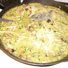 Ham & Mushroom Risotto