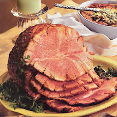 Baked Ham with Mustard and Marjoram
