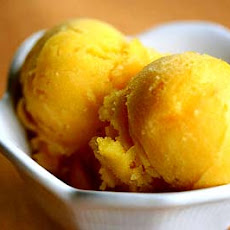 Lime Mango Sorbet