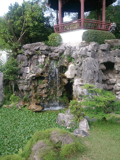 Chinese Garden Waterfall