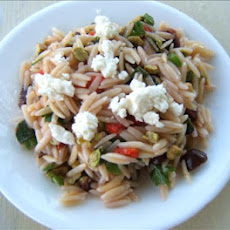Orzo Summa Domae (Greek Orzo Salad)