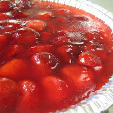 Crustless Strawberry Pie