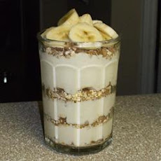 Banana Custard Scrunch