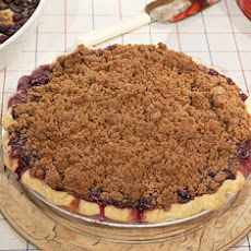 Blueberry Crumble Pie