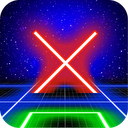Tic Tac Toe Glow by TMSOFT mobile app icon