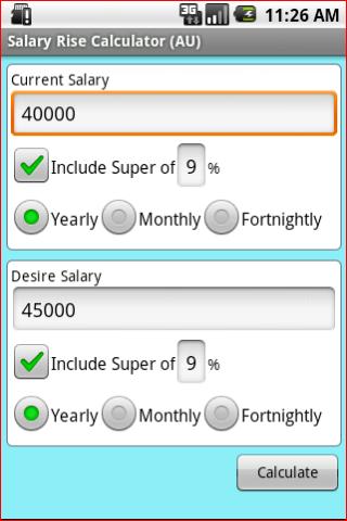 Salary Rise Calculator AU