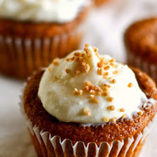 Pumpkin Cupcakes With Maple–Cream Cheese Frosting