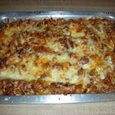 Deluxe Spaghetti Pie