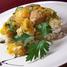 Apricot Chicken with Balsamic Vinegar