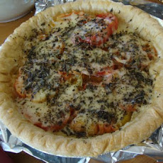 French Tomato Mustard Pie