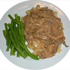 Easy Beef Stroganoff