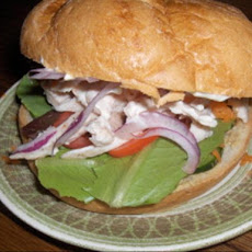 Chicken Sandwiches With Lemon Mayonnaise