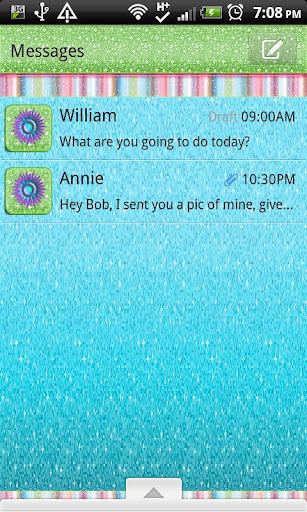 【免費個人化App】GO SMS THEME/GlitterCraze-APP點子