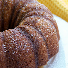 Golden Rum Cake