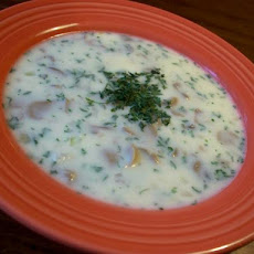 Darcy's Cream of Mushroom Soup