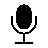 Microphone mobile app icon