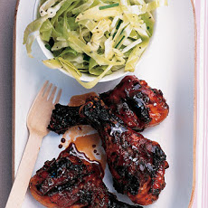 Sweet-and-Sticky Grilled Drumsticks