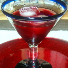 Pomegranate-Cherry VodkaTini