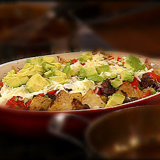Chicken Mole Nachos