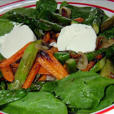 Asparagus and Goat Cheese Salad
