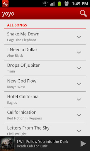 hypedmusic-free-music-player for android screenshot