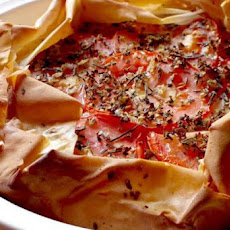Mccormick's Tomato, Goat Cheese and Rosemary Tart