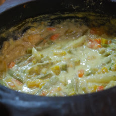 Aviyal ( One of the most healthiest vegetable preparation.)