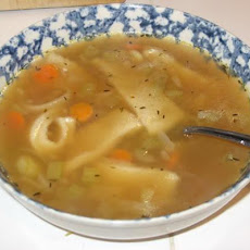 Veggie Dumpling Soup (Vegan)