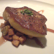 Seared Foie Gras with Caramelized Apples