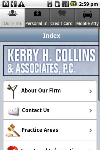 Kerry Collins Attorney App