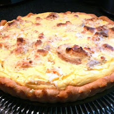 Goat Cheese, Potato and Onion Tart