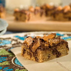 Peanut Butter Toffee Bars