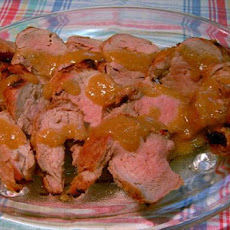 Honey Bourbon Grilled Pork Tenderloin