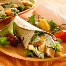 Grilled Chicken & Mango Wraps