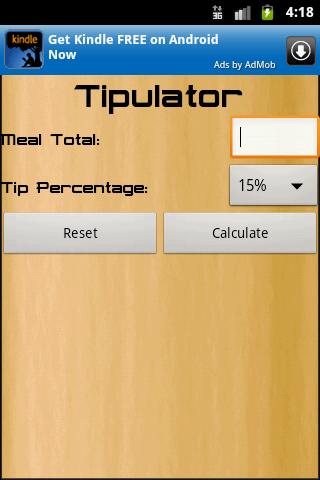 Tipulator Tip Calculator