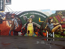 Woodstock Industry Mural 