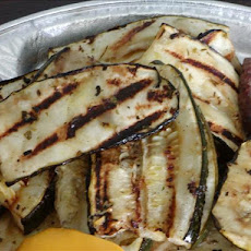 Ellie's Herbed Grilled Zucchini Slices