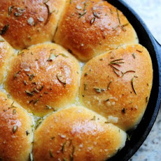 Buttered Rosemary Rolls