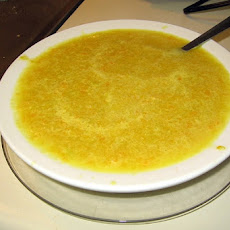 Indian Spiced Carrot Soup with Ginger